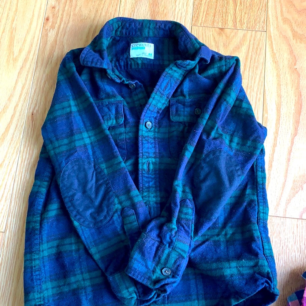 Crewcuts 4-5 - Heavy flannel shirt